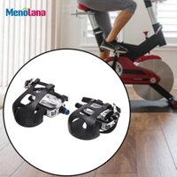 2 Chiếc Bàn Đạp Xe Đạp Tập Thể Dục Bàn Đạp Kín Vòng Bi Thay Thế Đa Năng 9 / 16 "Cho Xe Đạp Đứng Yên Phụ Kiện