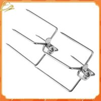 2 Chiếc BBQ Rotisserie Thịt Nĩa Kẹp Nướng Thịt Thịt Nướng Xiên