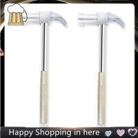 2 chiếc Búa Mini kim loại đa chức năng 6In1, Búa làm tổ nhỏ và Bộ tuốc nơ vít, Búa Mini bằng thép cầm tay Lý tưởng