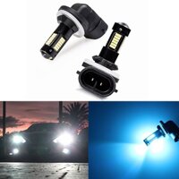 2 Chiếc Chất Lượng Cao 880 881 H27 Đèn Led Sương Mù Bóng Đèn Thay Thế Ô Tô Foglight 12V Trắng Hổ Phách Chạy Ban Ngày Đèn Drl