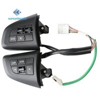 2 Chiếc Chế Độ Âm Lượng Ô Tô Đa Chức Năng Vô Lăng Công Tắc Nút Điều Khiển Cho Xe Mazda 3 5 CX-5 CX-7