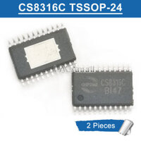 2 Chiếc Chip IC Khuếch Đại Âm Thanh CS8316C TSSOP24 CS 8316 C TSSOP-24 SMD 25W Chính Hãng Mới