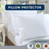2 Chiếc Chống Thấm Nước Gối Bảo Vệ Dây Kéo Nữ Hoàng Vua Gối Không Gây Dị Ứng Rệp Khóa