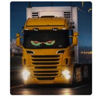 2 Chiếc Cửa Sổ Ô Tô Năng Động Ánh Sáng Mắt Ô Tô LED Mắt Quỷ Đèn Trang Trí USB Đèn Tín Hiệu Phía Trước Và Sau Kính Trang Trí Ánh Sáng