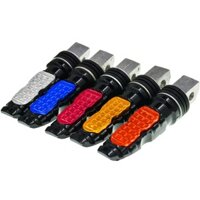 2 Chiếc Đa Năng Nhôm Xe Máy Phía Sau Hành Khách Chân Chốt Bàn Đạp Để Chân Xe Tay Ga Chân Chân Xe Máy Bàn Đạp Sửa Đổi