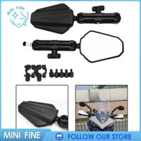 2 Chiếc Đa Năng Xe Máy Bên Gương Có Thể Gập Lại Với Bu Lông 8 Mm 10 Mm 7 / 8 "Tay Cầm Gắn Sửa Chữa Phần Thay Thế Có Thể Điều Chỉnh