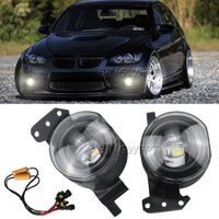 2 Chiếc Đèn LED Sương Mù Ô Tô Đèn Chạy Ban Ngày DRL 12V Cho Xe BMW E60 E90 E63 E46 323i 325i 335i 328i 525i 530i 545i 550i