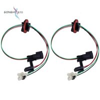 2 Chiếc Đèn Pha Dây Dây Cho 09-17 Dodge Ram 1500 2500 3500 4500 5500 Quad Halogen 68193062Aa