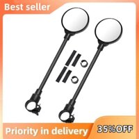 2 Chiếc Gương Xe Đạp Xe Đạp 360° Có Thể Điều Chỉnh HD Acrylic Phút Điện Moto Xe Máy Gương Chiếu Hậu Phụ Kiện Xe Đạp