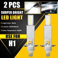 2 Chiếc H1 Đèn LED Ô Tô LED Xenon Trắng Bốn Loại Ánh Sáng Atuo Đèn Cho Ô Tô Bóng Đèn Pha 12V 24V 50W Chiếu Sáng Đèn Sương Mù
