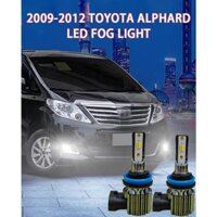 2 chiếc H11 đèn sương mù thích hợp cho Toyota Alphard 2009-2012 đèn sương mù siêu sáng H11 LED đèn sương mù phía trước ánh sáng vàng / trắng / xanh