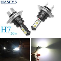 2 chiếc H7 Bóng Đèn LED 20 W Siêu Sáng 5050SMD Xe Đèn Sương Mù 12V 24V 6000K lái xe Ngày Chạy Đèn Tự Động Đèn LED H7 Bóng Đèn [bonus]