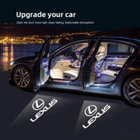 2 Chiếc HD Cửa Xe Ô Tô Chào Mừng Đèn Led Máy Chiếu Cho Xe Lexus F SPORT ES RX NX LS UX LM LX GX LC RZ IS CT GS RC HS SC TX LBX IS300