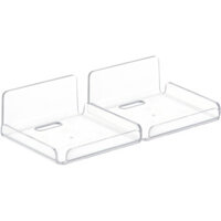 2 Chiếc Kệ Treo Tường Nhỏ Acrylic Router Giá Treo Tường Giám Sát Giá Đỡ Camera Giá Bán Buôn