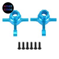 2 Chiếc Kim Loại Phía Trước Thẳng Knuckle Lái Knuckle Cho TT02 TT-02 1 / 10 RC Xe Nâng Cấp Phần