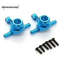 2 Chiếc Kim Loại Phía Trước Thẳng Knuckle Lái Knuckle Cho Tamiya TT02 TT-02 1 / 10 RC Xe Nâng Cấp Phần