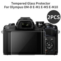 2 Chiếc Kính Cường Lực Bảo Vệ Cho Olympus E-M1 E-M5 E-M10 / EM1 EM5 EM10 Mark II III IV Phim Bảo Vệ Màn Hình Camera