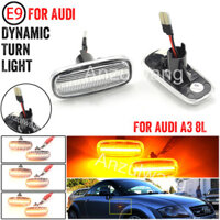 2 Chiếc LED Năng Động Bên Đánh Dấu Biến Đèn Tín Hiệu Đèn Báo Cho Xe Audi A3 S3 8L 2000-2003 A8 D2 1999-2002 TT 8N 2000-2006