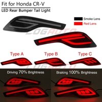 2 Chiếc LED Phía Sau Cản Sau Phanh Đuôi Đèn Cho Xe Honda CRV CR-V 2017 2018 2019 Lái Xe Đèn Đỏ Đèn Hậu Đèn Hậu Chất Lượng Cao Phụ Kiện Ô Tô