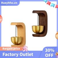 2 Chiếc Lối Vào Chuông Cửa Không Dây Shopkeeper 'S Chuông Gió Mở Cửa Đồng Hồ Gỗ Cho Gia Đình Chuông Nhỏ Trang Trí