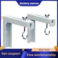 2 Chiếc Máy Chiếu Rèm Móc Treo Màn Hình Máy Chiếu L-Bracket Có Thể Điều Chỉnh Mở Rộng Gắn Chân Đế Gắn Móc Treo Giá Đỡ