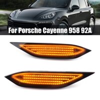 2 Chiếc Năng Động Gương Chiếu Hậu Đèn Báo Biến Tín Hiệu Cho Porsche Cayenne 958 92A Gen 2010-2014