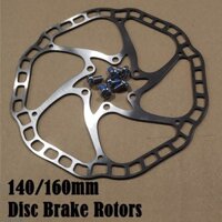 2 Chiếc Siêu Nhẹ Xe Đạp Phanh Đĩa Thủy Lực Cánh Quạt MTB Xe Đạp Đua Đường Bộ Xe Đạp Phanh Đĩa Cánh Quạt 160 Mm