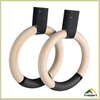 2 Chiếc Thể Dục Nhẫn Sức Mạnh Tập Luyện Gỗ Đa Năng Thể Thao Nhẫn Thanh Đính Kèm Kéo Lên Nhẫn Cho Khách Sạn Tập Luyện Nam