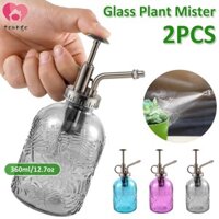 2 Chiếc Thủy Tinh Cây Mister 360ml Cây Spritzer Với Máy Bơm Top Sương Mù Mịn Làm Vườn Hoa Xịt Cây Nhỏ Bình Xịt Nước Mọng Nước Bình Tưới Thủy Tinh Có Thể SHOPSKC7240