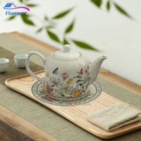 2 Chiếc Trung Quốc Ấm Trà Sữa Bình Có Đĩa Ấm Siêu Tốc Nước Cho Sữa Bàn Tiếp Liệu Latte Quà Tặng Sinh Nhật Cappuccino