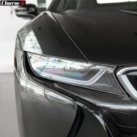 2 Chiếc Tự Chữa Bệnh TPU Bảo Vệ Trong Suốt Dán Đèn Pha Ô Tô Bảo Vệ Phim Cho Xe BMW i8 2014-2020 Phụ Kiện