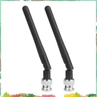 2 Chiếc UHF BNC Nam Ăng Ten Thay Thế Cho EW100 EW300 EW500 G3 G4 SKM100 Micro Không Dây Mic Thu Nến