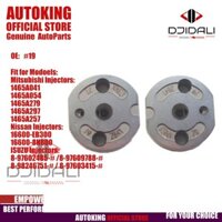 2 Chiếc Van Điều Khiển Kim Phun Đường Sắt Chung Tấm Lỗ #19 Cho kim phun 095000-8900 095000-5470 095000-0660 095000-5690 095000-5511 095000-6360 8-98151837-1