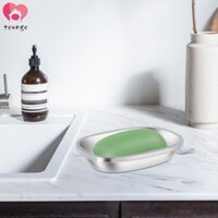 2 Chiếc Xà Phòng Đĩa Hai Lớp Thanh Khay Xà Phòng Có Lỗ Thoát Nước Thanh Inox Xà Phòng Đĩa Có Thể Tái Sử Dụng Thanh Xà Phòng Hộp Xà Phòng Thực Tế Mặt Bàn Khay Đĩa Xà Phòng SHOPSKC2161