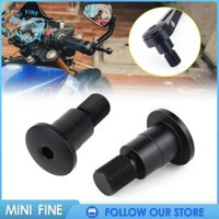 2 Chiếc Xe Máy Tay Lái Thanh Cuối Gương Adapter Thay Thế Dễ Dàng Lắp Đặt Hợp Kim Nhôm Cao Cấp Cho FZ1 Fazer MT-125