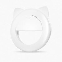 2 chiếc XJ17 Công suất lớn Video hội nghị trực tiếp Fill Light Ring Light Điện thoại di động Selfie LED Fill Light (Tai mèo)