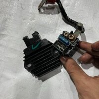 2 Cum rơ le đề, kèm dây dương + sạc zin Honda Spacy 125