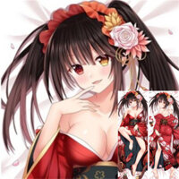 2 Date a Live Dakimakura Kurumi Tokisaki Gối 50 * 150CM