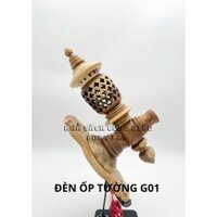 2 ĐÈN GỖ ỐP TƯỜNG G01 - ĐÈN THỜ CÔNG GIÁO