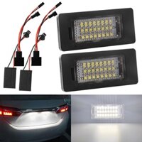 2 Đèn LED 6000K Biển Số Xe Đèn Biển Số Đèn Có Bộ Giải Mã Cho Xe Audi A1 A5 A7 A6 C7 Q5 2009-2012 TTRS VW Passat