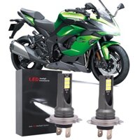 2 Đèn LED Xenon Trắng 6000K Bóng Đèn Pha Cho Kawasaki Ninja 1000 650 300 2011-2015 ZX10R ZX6R 2003 2004-2016