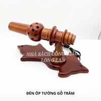 2 ĐÈN ỐP TƯỜNG GỖ TRÀM - ĐÈN THỜ CÔNG GIÁO