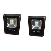 2 Đèn pha led mỏng SMD 10W (0.5) chống nước hiệu quả