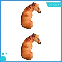 2 Gối Cho Chó, Đồ Chơi Sang Trọng, Ôm, Gối Sang Trọng Cho Trẻ Em Và Người Lớn, Chó