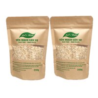 2 gói hạt yến mạch cán vỡ Lets Nuts làm ngũ cốc giảm cân bột yến mạch người tập gym bổ sung chất dinh dưỡng túi 200g Let Nuts