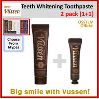 [2 gói] Kem đánh răng làm trắng da Vussen [+ V28 34g] – Chăm sóc nha khoa cao cấp Hàn Quốc đích thực cho răng chắc chắn | Có sẵn 6