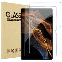 2 gói phim dán kính cho galaxy tab s9 ultra 14.6 2023 bảo vệ màn hình sm-x910n / x916b, dán phim bảo vệ màn hình bằng kính cường lực cho máy tính bảng samsung tab s8 ultra 14.6 inch 2022 sm-x900 / x906