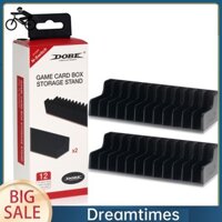 2 Hộp Đựng Đĩa CD 24 Đĩa CD / Thẻ CD Tổ Chức CD Đen Hỗ Trợ Cho Switch [Dreamtimes1.vn]