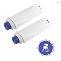 2 Hộp lọc nước thay thế Tương thích với Máy pha cà phê tự động Delonghi DLS C002 Máy làm mềm than hoạt tính