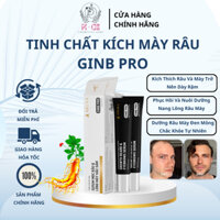2 Hộp Serum Kích Mọc Mày Râu GINB PRO - kích mọc lông mày, râu cho nam, nữ, mày râu mọc nhanh, dày, đen, rậm, chắc khỏe